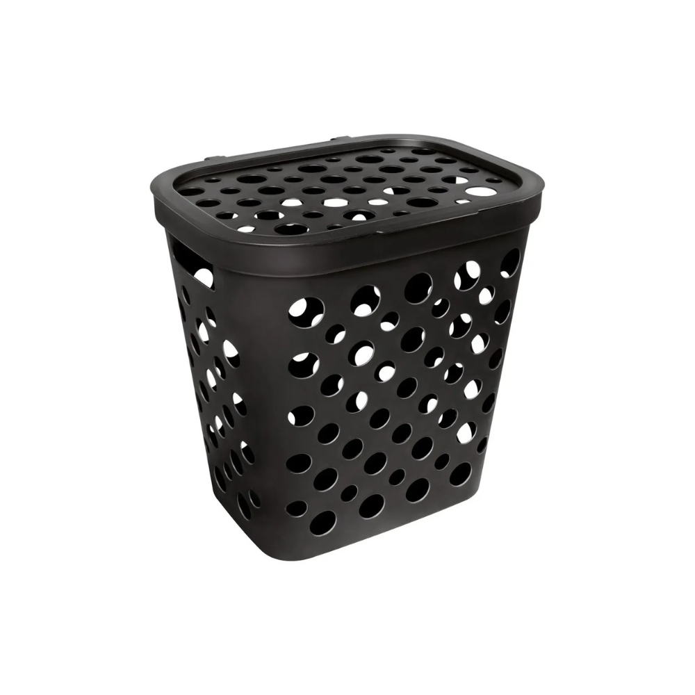 Cesto de Roupa Bolha Retangular 30 Litros