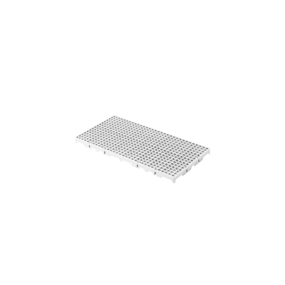 Estrado Plástico 25x50 cm Branco