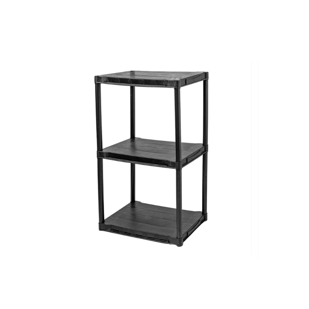 Estante Modular 3 Prateleiras Pequenas Preta