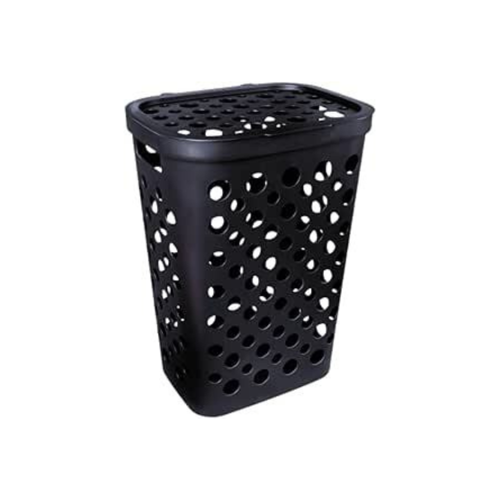 Cesto de Roupa Bolha Retangular 47 Litros