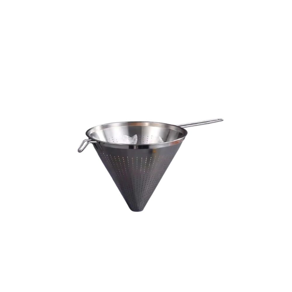 Coador Peneira 22 Cm Inox Malha Grossa